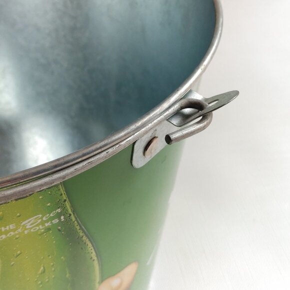 RETRO STEAM WHISTLE Beer Bucket Metal Beer Bucket - Picture 4 of 11